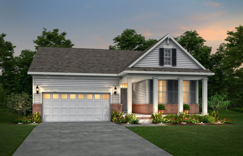 Colonial Revival 2 - Elevation HR2C