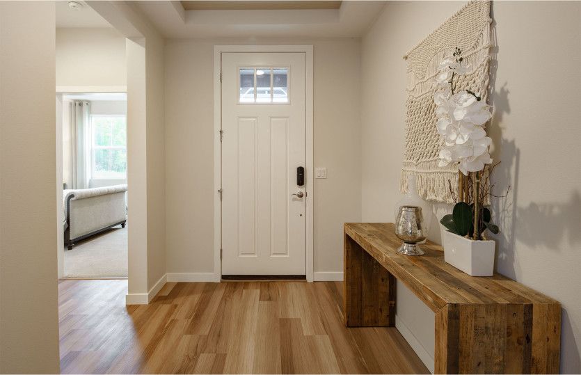 Elegant entry