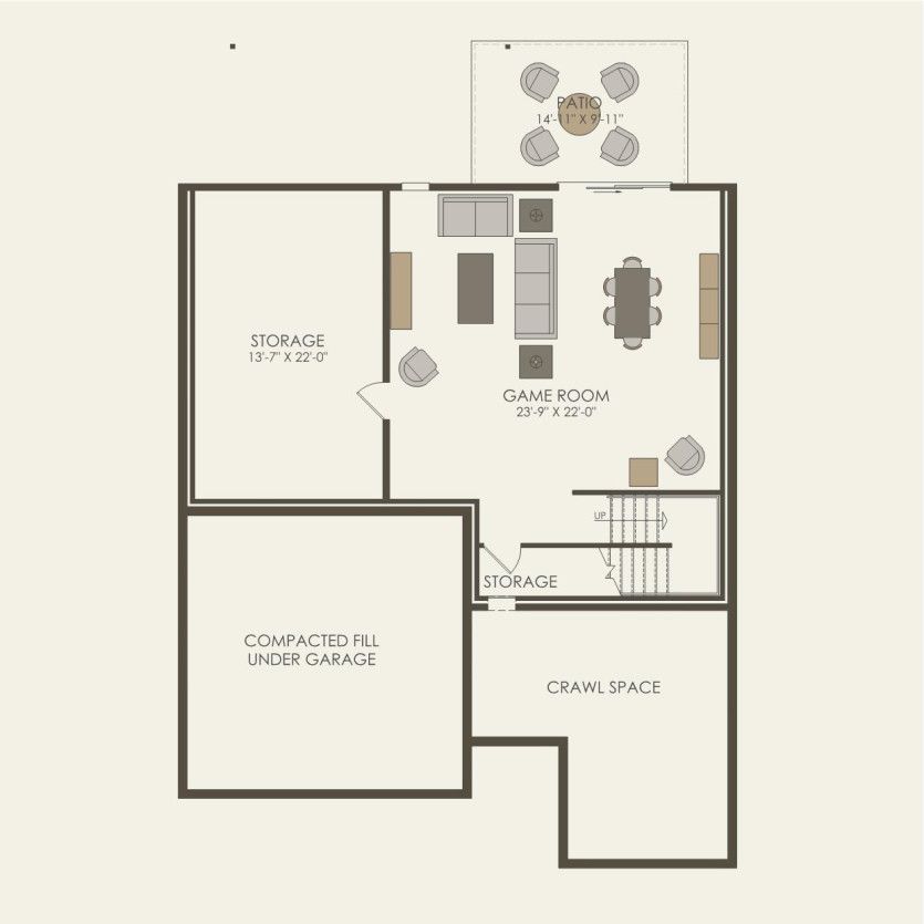 Basement 3 br / 2.5 ba