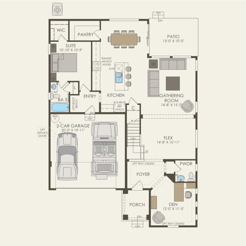 First Floor 4 br / 3.5 ba
