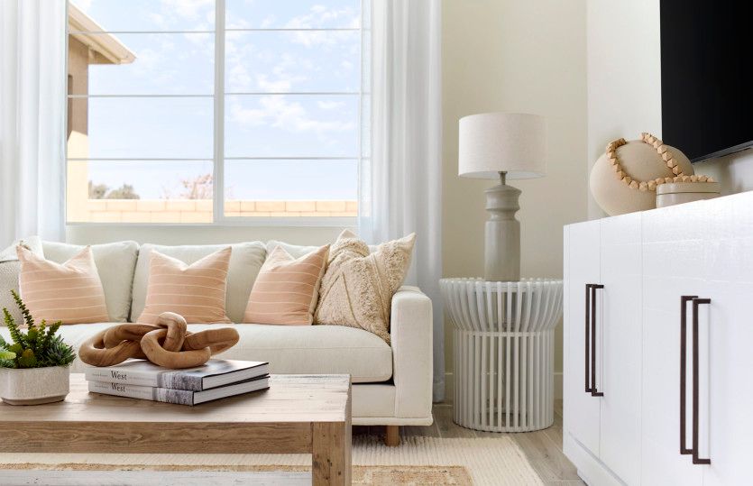 Lounge comfortably with plenty of room for seating.