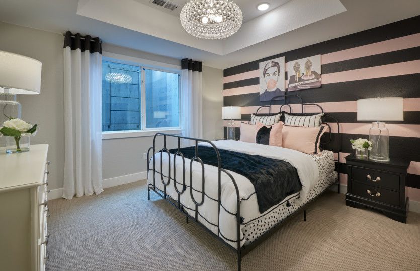 Basement bedroom four is perfect for a children's room or hosting overnight guests.