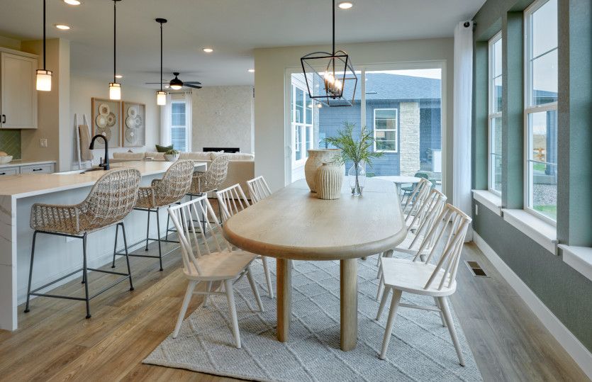 The quaint café is filled with natural light and is perfect to enjoy meals with the whole family.