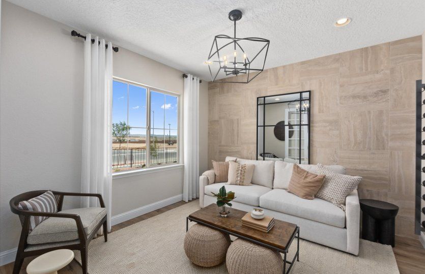 Utilize this space as a home office, reading room, and more!