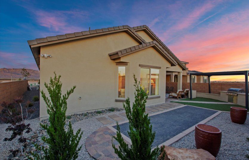 Watch the stunning New Mexico sunsets from the comfort of your backyard.