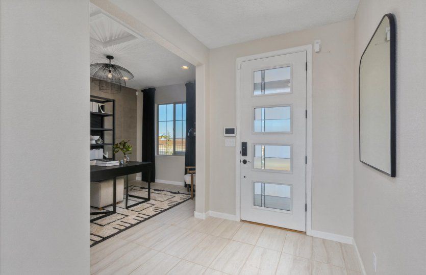 Enter the Yucca to a welcome foyer.
