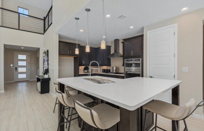 Enjoy ample storage throughout with plenty of cabinet space and a large pantry.