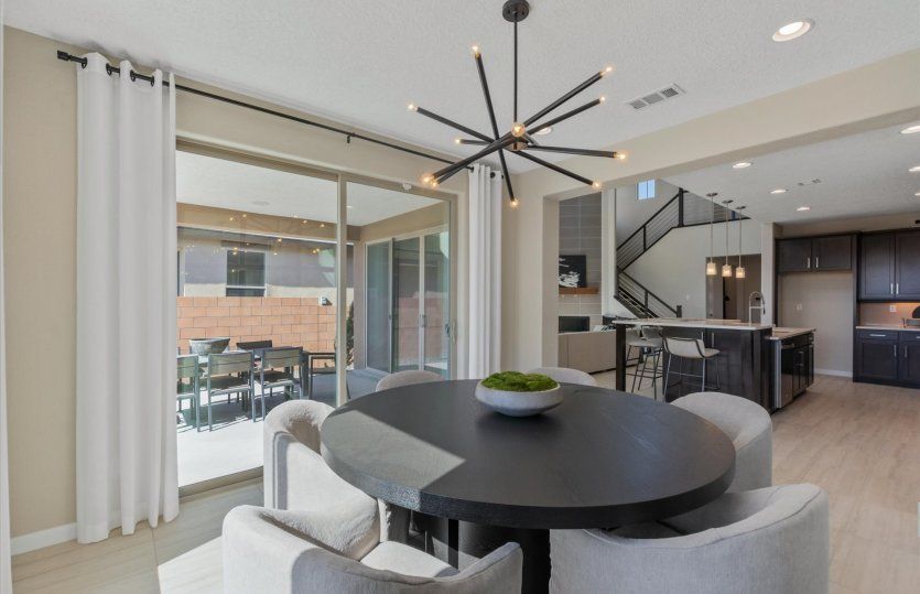 This separate café space is perfect for enjoying meals with the whole family.