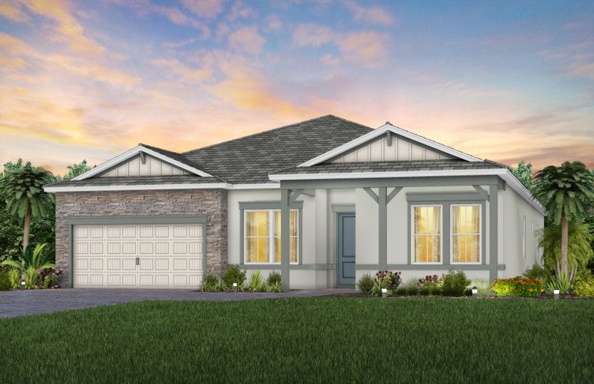 Easley Exterior CO2 with stone