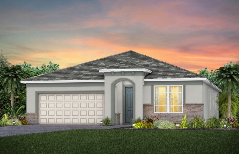 Highgate Exterior FM2 with stone