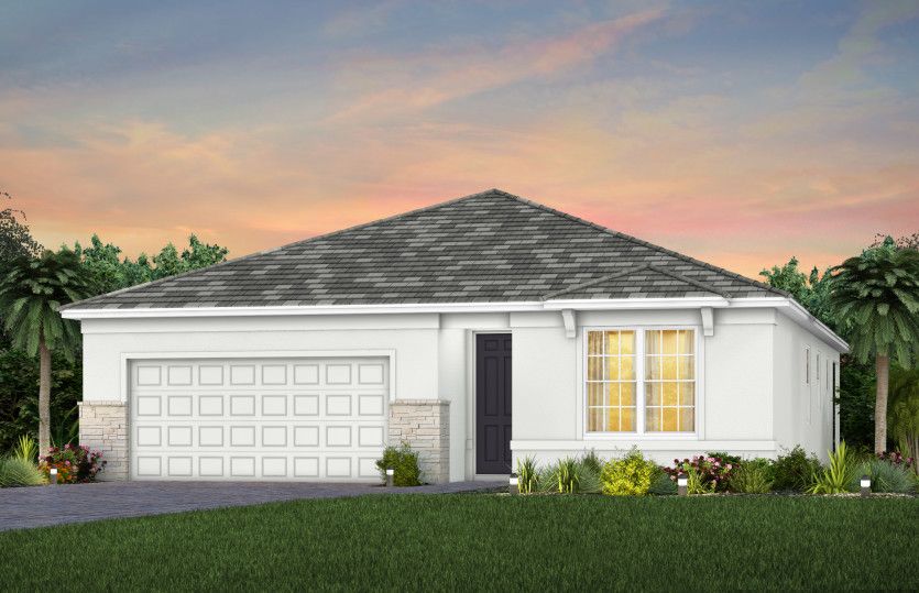 Highgate Exterior FM1 with stone