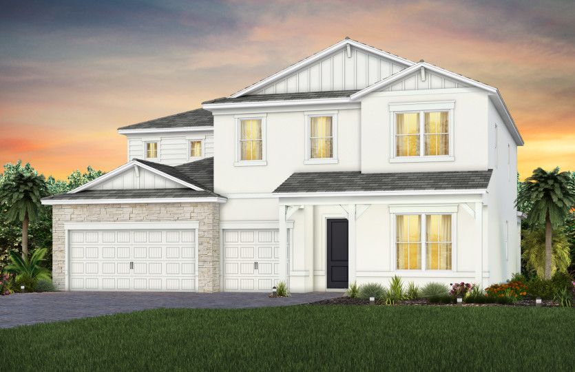 Oakhurst Exterior CO2 with stone