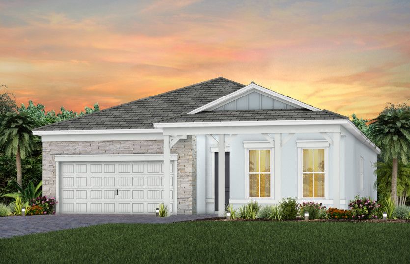 Palmary Exterior CO3 with stone