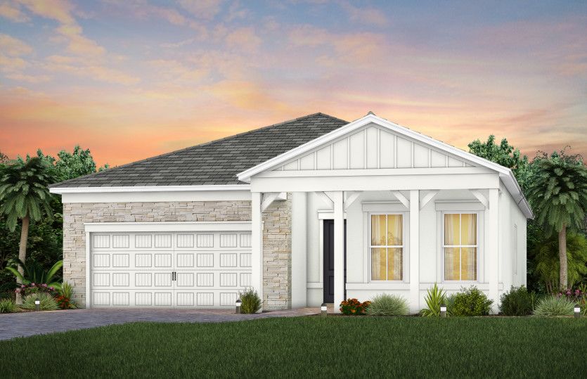 Prestige Exterior CO3 with stone