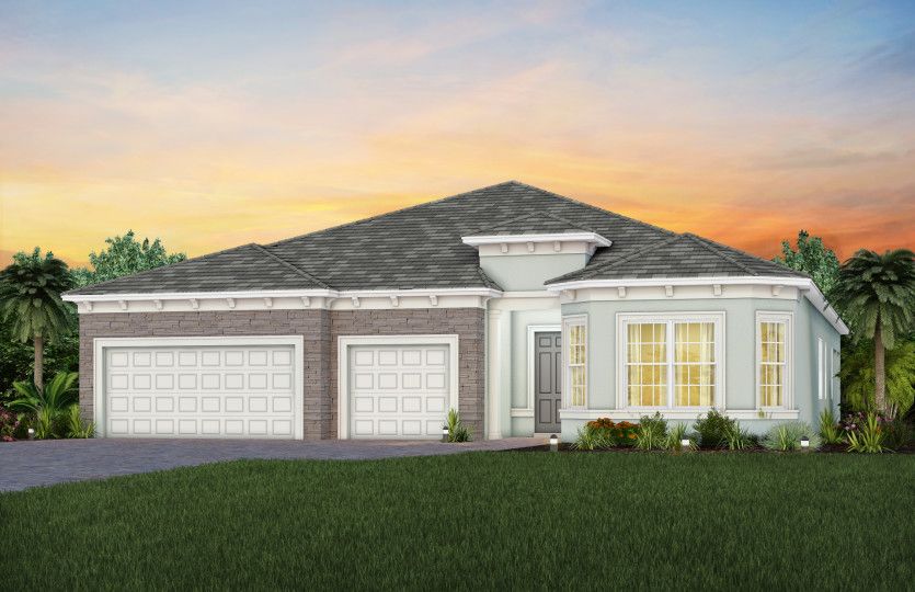 Renown Exterior FM3 with stone
