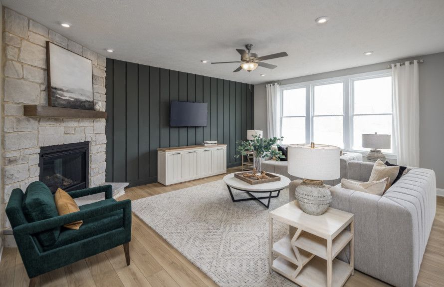 Spacious gathering room