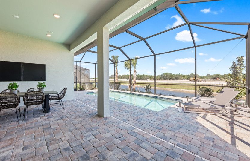 Optional Extended Covered Lanai