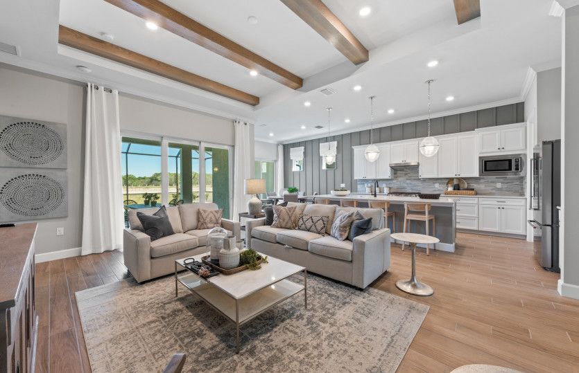 Kitchen Overlooking the Gathering Room