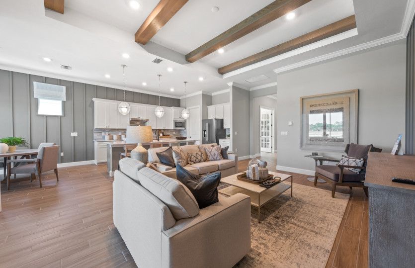 Kitchen Overlooking the Gathering Room