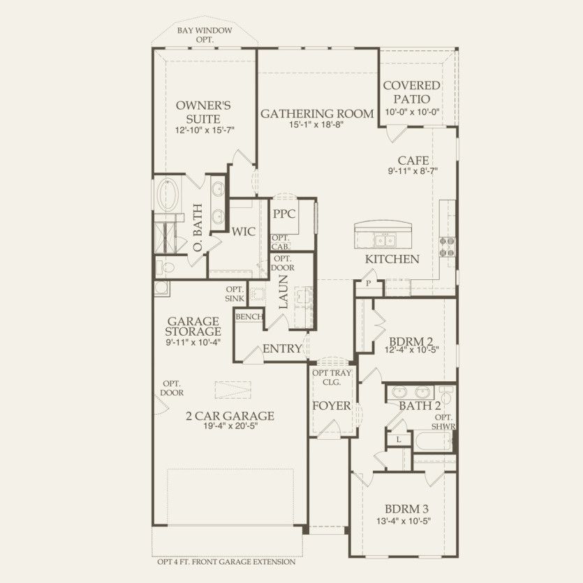 First Floor 3 br / 2 ba