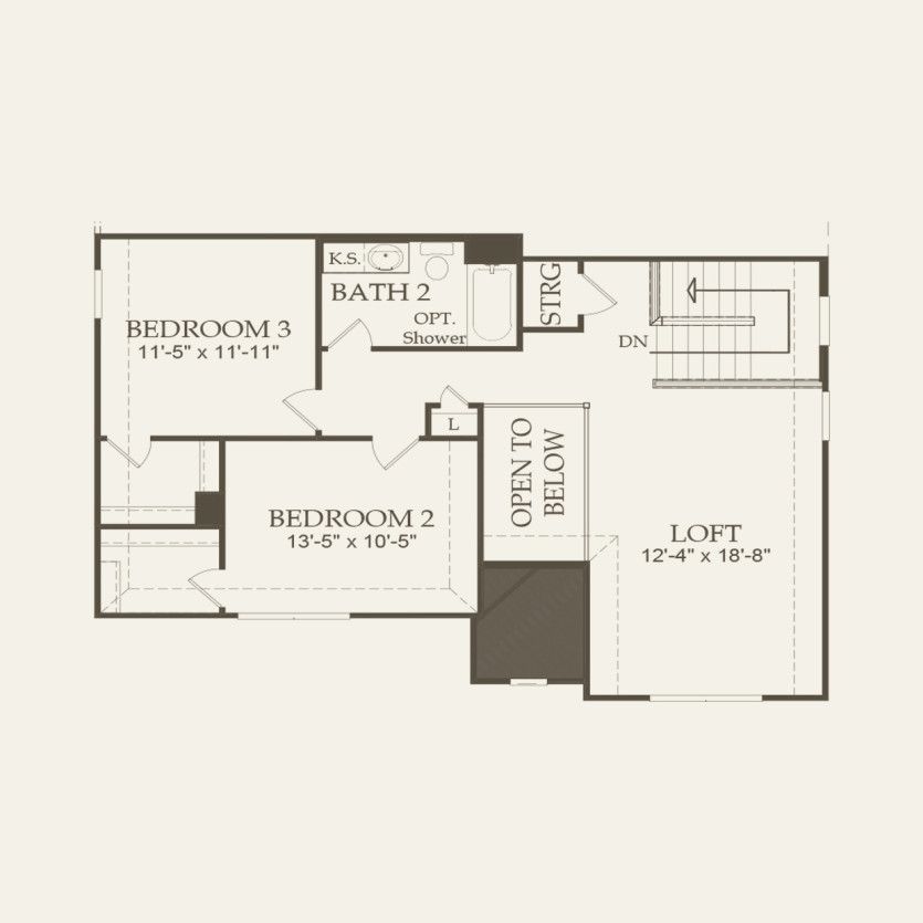 Second Floor 3 br / 2.5 ba