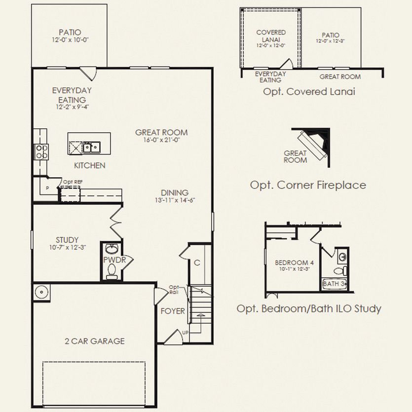 First Floor 3 br / 2.5 ba