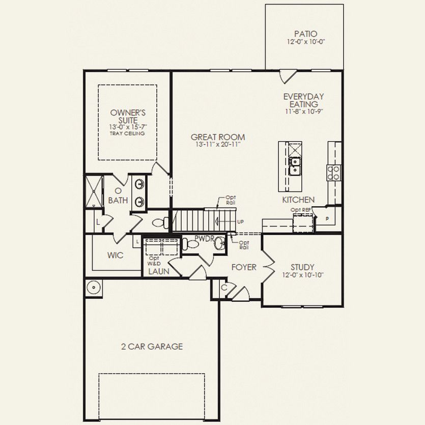First Floor 3 br / 2.5 ba