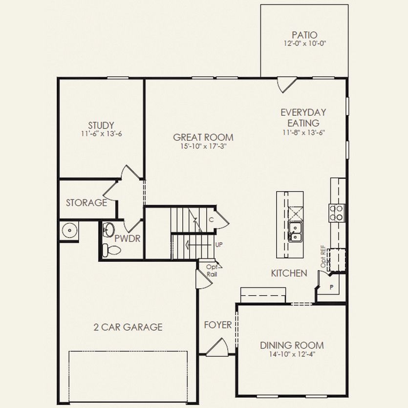 First Floor 4 br / 2.5 ba
