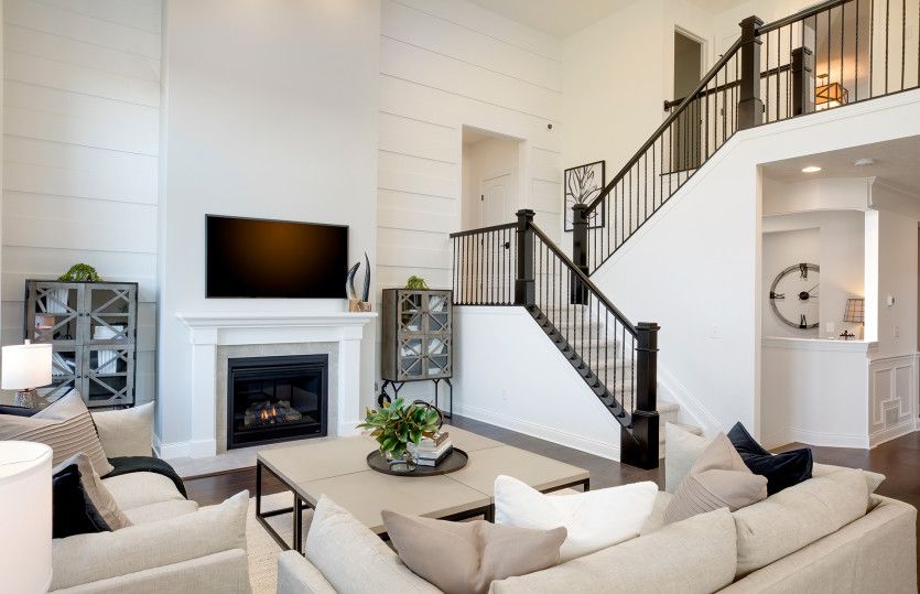 Gathering Room with Fireplace