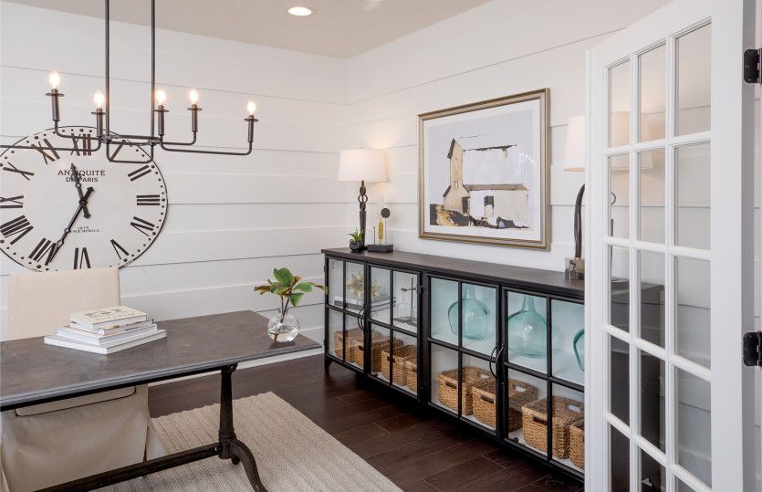 Flex Room with French Doors