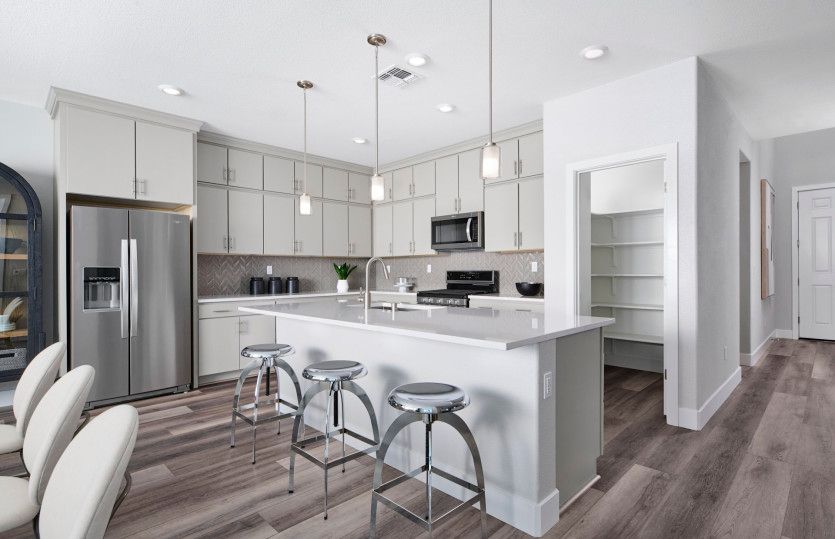 Gorgeous kitchen with large island