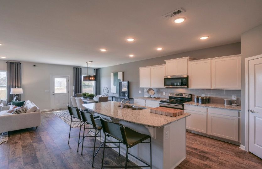 Open Kitchen with Island