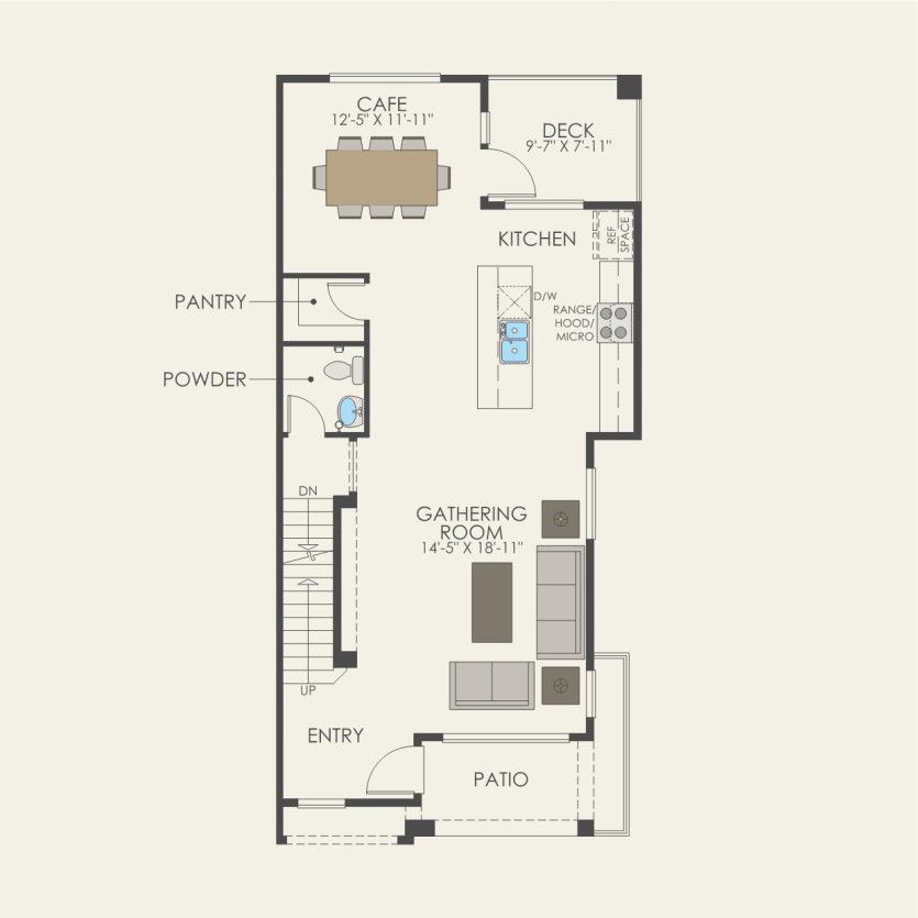 Second Floor 4 br / 3.5 ba
