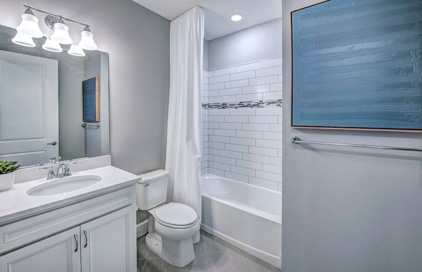 Secondary bathroom