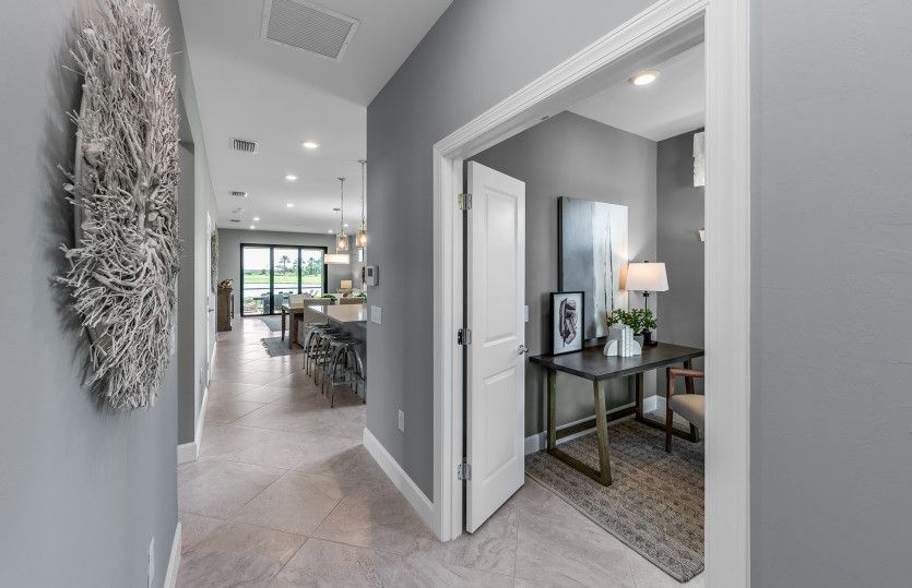 Welcoming foyer
