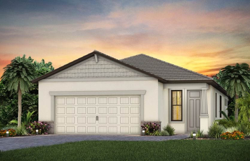 Exterior C1 with optional stone