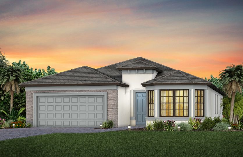 Exterior FM3 with optional stone