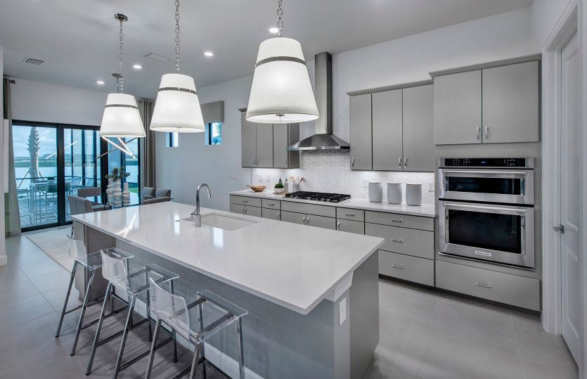 Thoughtfully designed kitchen with stainless steel appliances