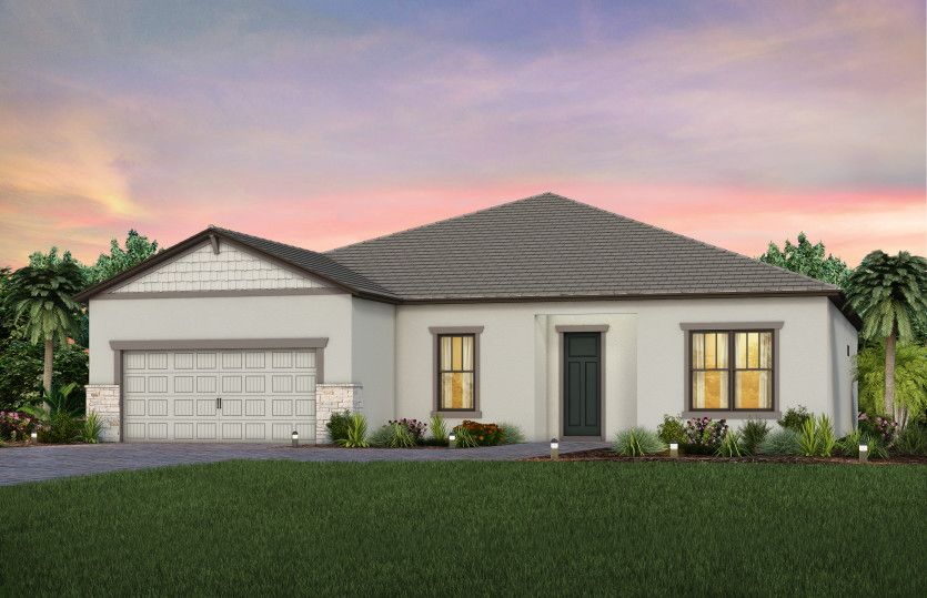 Exterior C1 with optional stone