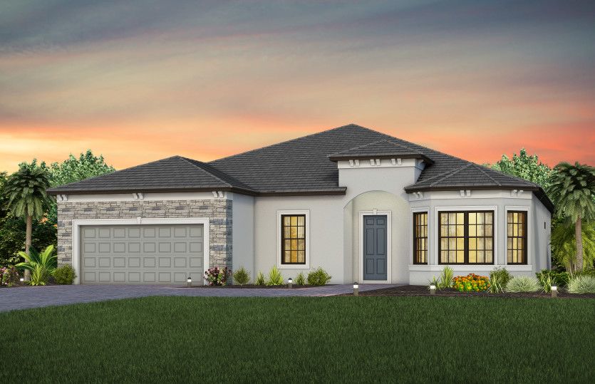 Exterior FM3 with optional stone