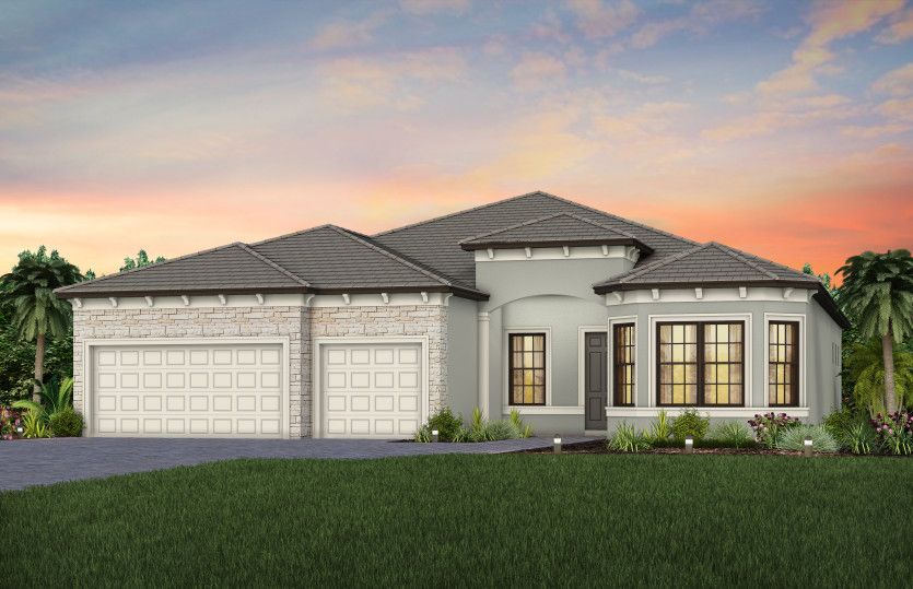 Exterior FM3 with optional stone