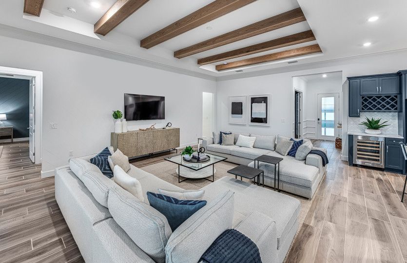 Spacious gathering room