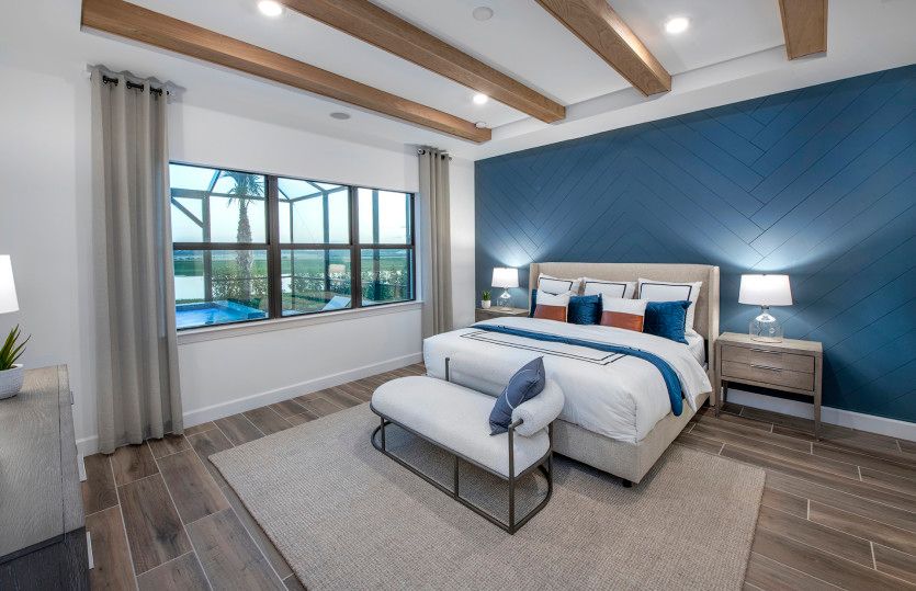Private owner's suite with large windows