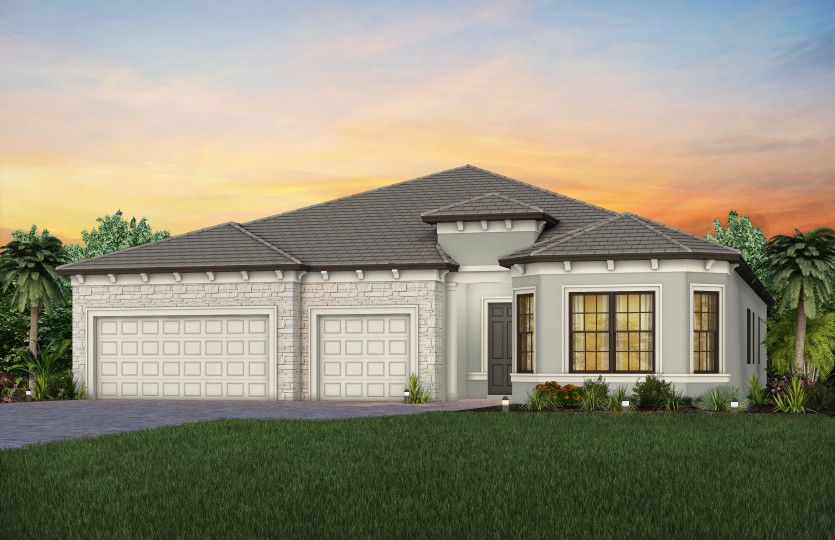 Exterior FM3 with optional stone