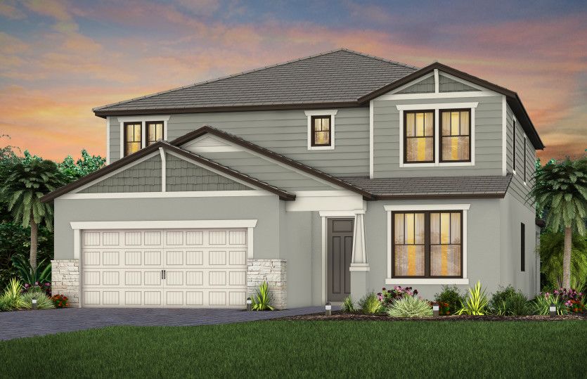 Exterior C1 with optional stone