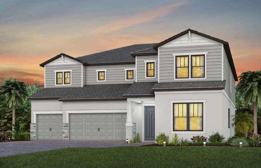 Exterior C1 with optional stone