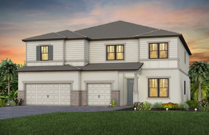Exterior C1 with optional stone