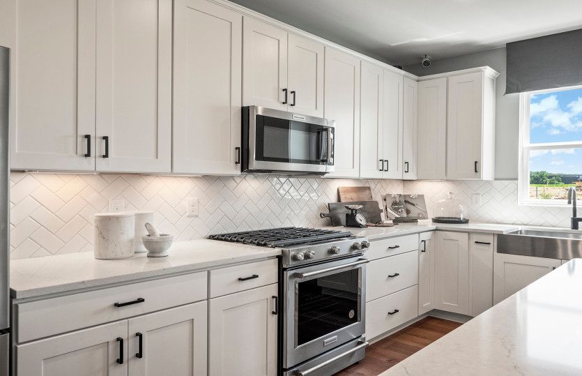 Expansive Countertop Space
