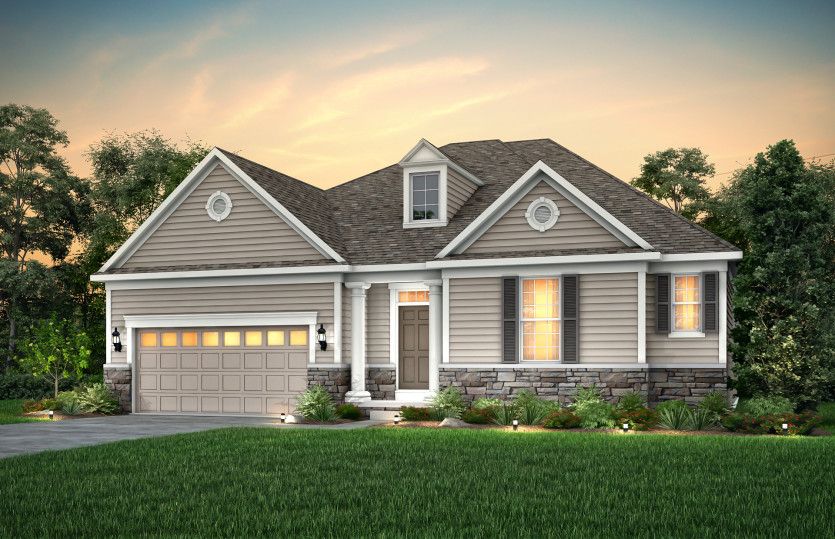 Colonial Revival 2 - Elevation CL2H