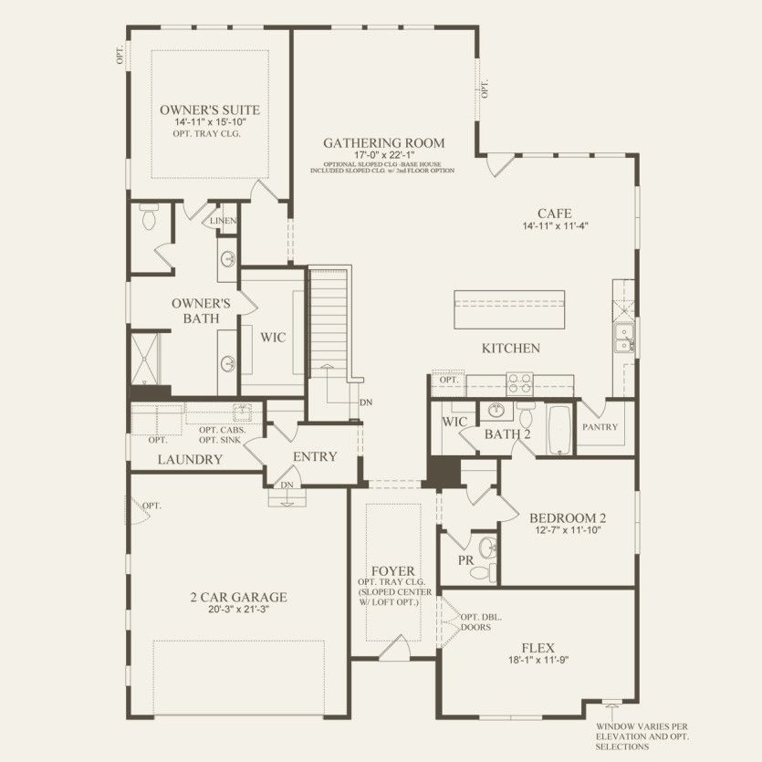 First Floor 2 br / 2.5 ba